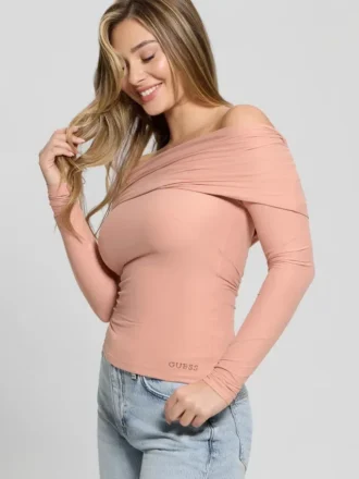 Abby-Top mit schulterfreiem Ausschnitt