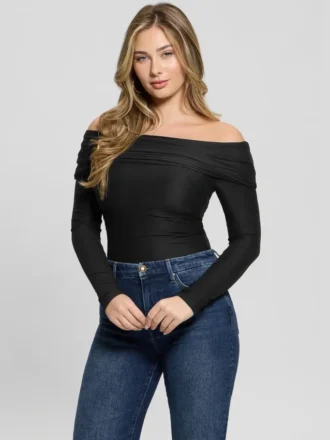 Abby-Top mit schulterfreiem Ausschnitt