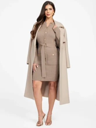 Afrah-Pulloverkleid mit Taschen