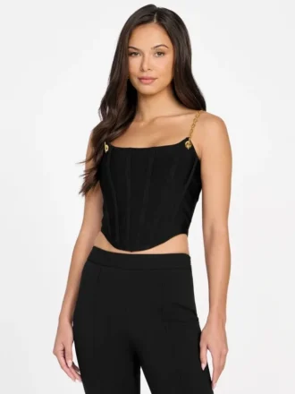 Aisha Bustier-Bandage-Crop-Top