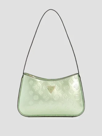 Arnela Schultertasche mit geprägtem Logo