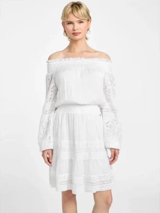 Audrey schulterfreies Minikleid Audrey schulterfreies Minikleid