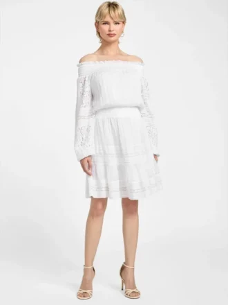 Audrey schulterfreies Minikleid Audrey schulterfreies Minikleid