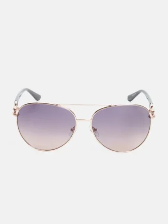 Aviator-Sonnenbrille aus Metall