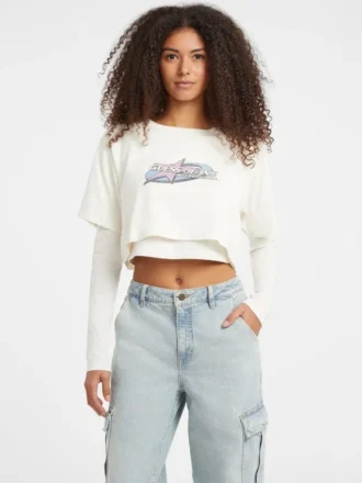Boxy Star Logo Twofer T-Shirt