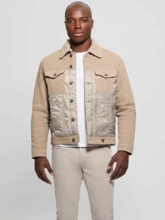 Dean Denim Sherpa-Jacke