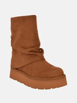 Deinna Stiefeletten aus Wildleder mit Umschlag