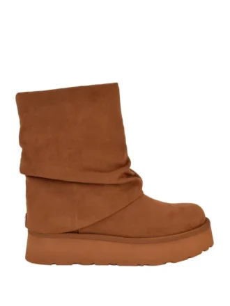 Deinna Stiefeletten aus Wildleder mit Umschlag