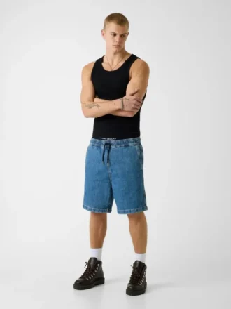 Denim-Jogging-Shorts