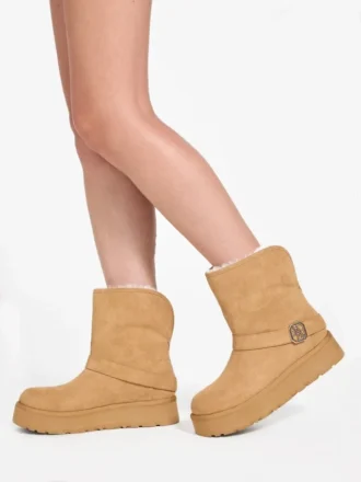 Dolsay Winterstiefel mit Kunstfellfutter