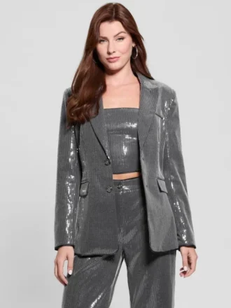 Doris-Blazer mit Pailletten