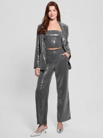 Doris-Blazer mit Pailletten
