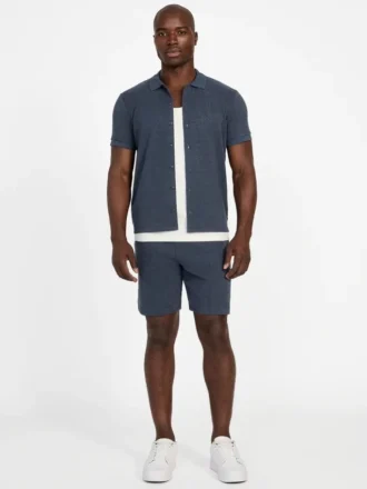 Eco Calvin Chevron-Strick-Shorts