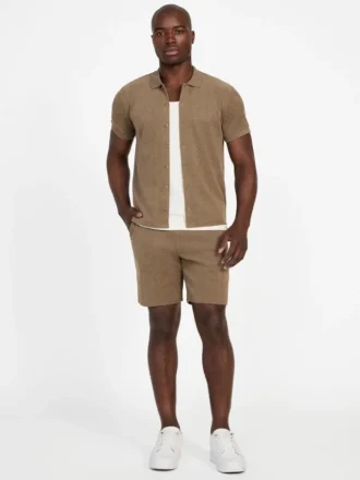 Eco Calvin Chevron-Strick-Shorts
