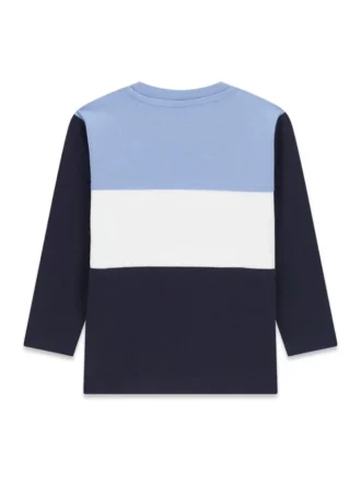 Eco Color-Block Logo-T-Shirt (3M-7)