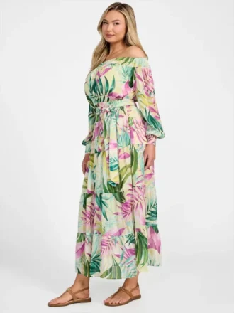 Eco Josee bedrucktes Maxikleid Eco Josee bedrucktes Maxikleid