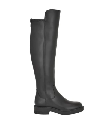 Fyza kniehohe Stiefel aus Kunstleder