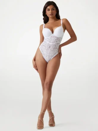 Greta Spitzen-Bodysuit