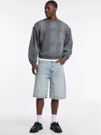 Guess Originals Eco Boxy Applikation Rundhals-T-Shirt