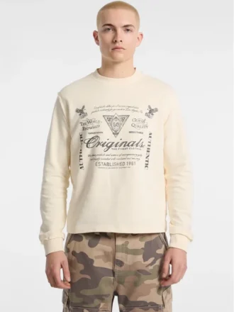 Guess Originals Eco Lightweight Rundhals-Pullover