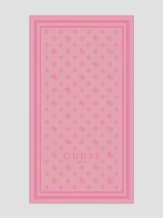 Jacquard-Handtuch mit Peony-Muster