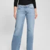 Ökologische Slouchy-Jeans mit niedriger Leibhöhe Ökologische Slouchy-Jeans mit niedriger Leibhöhe