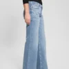 Ökologische Slouchy-Jeans mit niedriger Leibhöhe Ökologische Slouchy-Jeans mit niedriger Leibhöhe