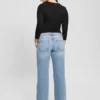 Ökologische Slouchy-Jeans mit niedriger Leibhöhe Ökologische Slouchy-Jeans mit niedriger Leibhöhe