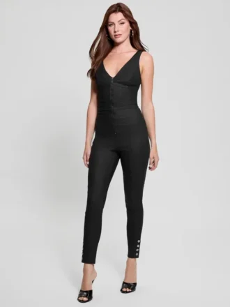 leandra denim jumpsuit 2 330x440 - Leandra Denim-Jumpsuit