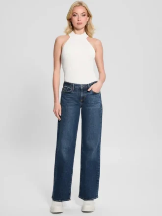 Lose sitzende Jeans mit niedriger Leibhöhe Lose sitzende Jeans mit niedriger Leibhöhe