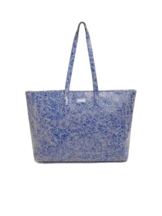 Serapia-Shopper aus geknittertem Leder Serapia-Shopper aus geknittertem Leder