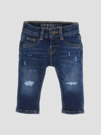 Slim-Fit-Jeans im Used-Look (3M-7)